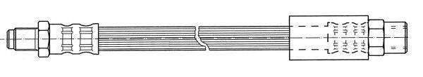 CEF 511566 Гальмівний шланг