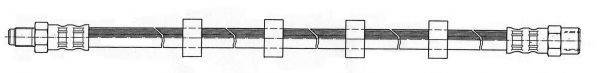 CEF 511715 Гальмівний шланг