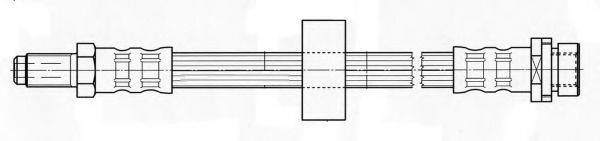 CEF 511995 Гальмівний шланг