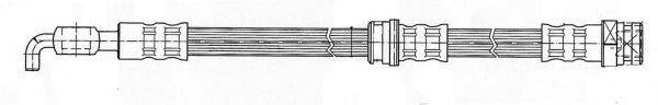 CEF 512039 Гальмівний шланг