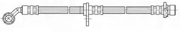 CEF 512169 Гальмівний шланг