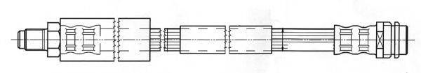CEF 512194 Гальмівний шланг