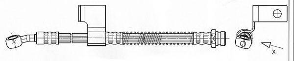 CEF 512295 Гальмівний шланг