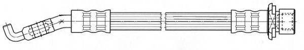 CEF 512342 Гальмівний шланг