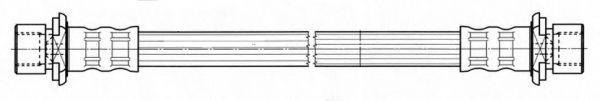 CEF 512402 Гальмівний шланг