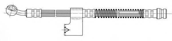 CEF 512477 Гальмівний шланг