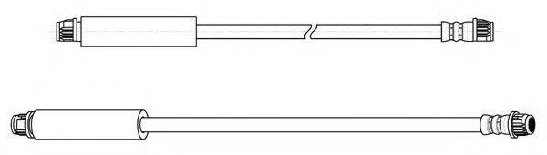 CEF 514500 Гальмівний шланг