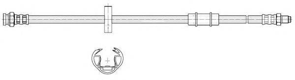CEF 517056 Гальмівний шланг