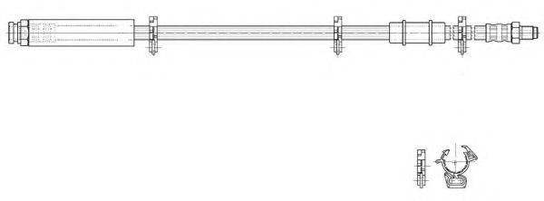 CEF 517071 Гальмівний шланг