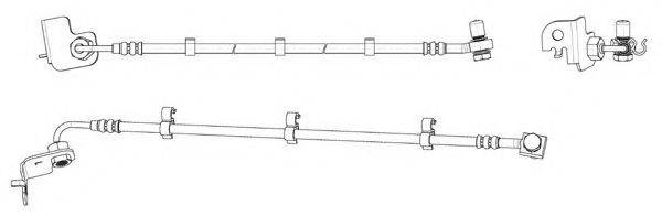 CEF 518306 Гальмівний шланг