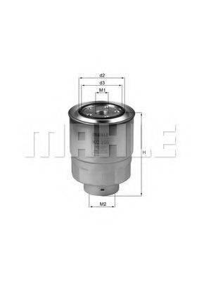 KNECHT KC256D Паливний фільтр