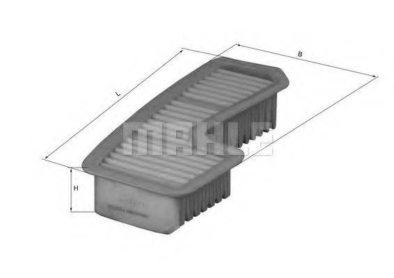 KNECHT LX1936 Повітряний фільтр