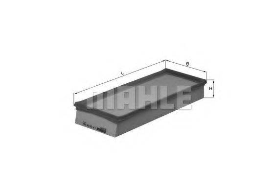 KNECHT LX2038 Повітряний фільтр