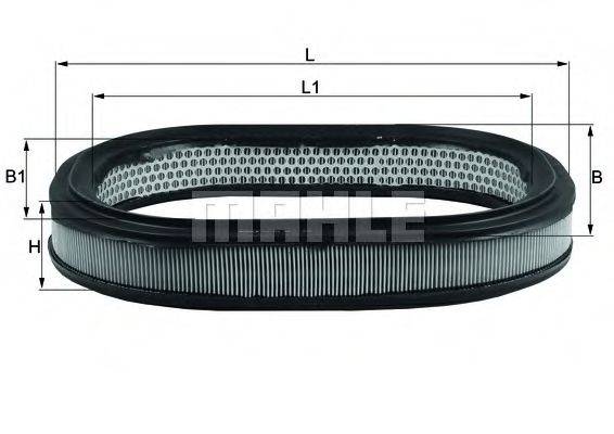 KNECHT LX78 Повітряний фільтр