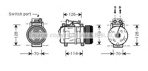 PRASCO MSK273 Компресор, кондиціонер