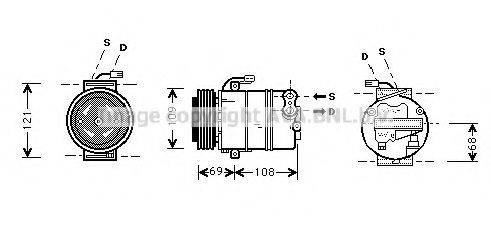 PRASCO OLK317 Компресор, кондиціонер