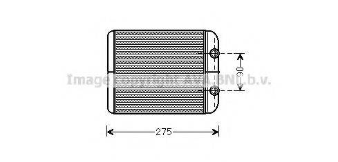 PRASCO VW6301 Теплообмінник, опалення салону