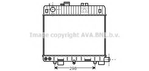 PRASCO BW2113 Радіатор, охолодження двигуна