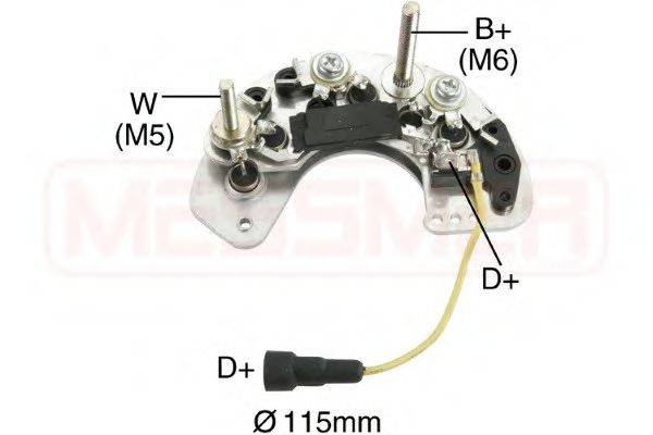 MESSMER 215502 Випрямляч, генератор