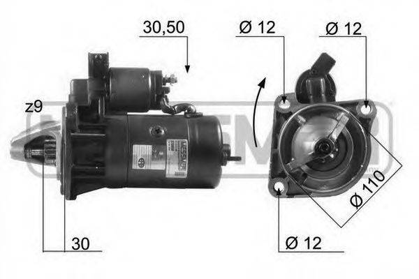 MESSMER 220050 Стартер