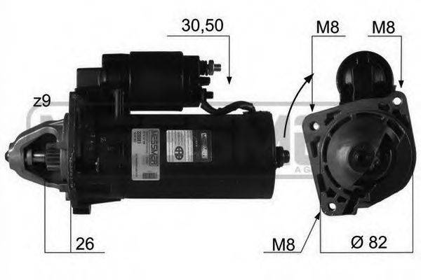 MESSMER 220081 Стартер