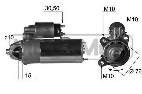 MESSMER 220409 Стартер