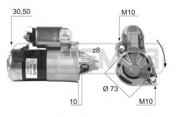 MESSMER 220472 Стартер