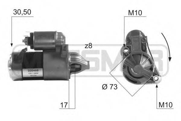 MESSMER 220489 Стартер