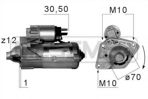 MESSMER 220658 Стартер