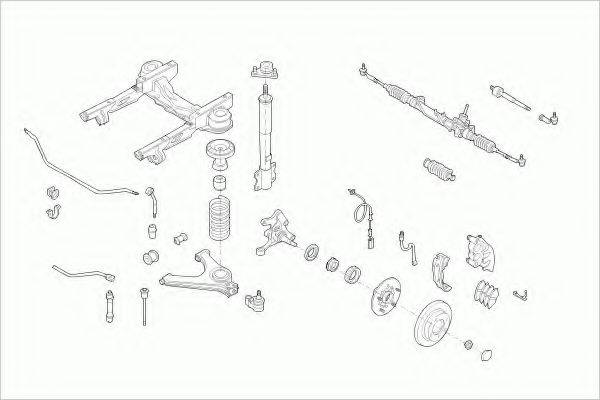 LEMFORDER FORDTRANSFL003 Рульове управління; Підвіска колеса