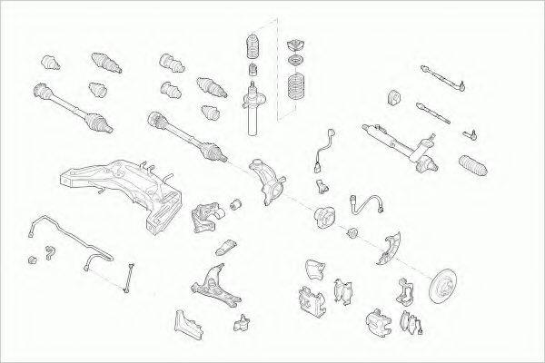 LEMFORDER SKODAFABIAFL006 Рульове управління; Підвіска колеса