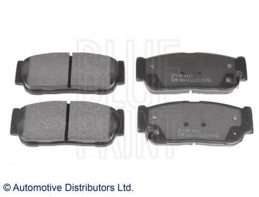 BLUE PRINT ADG042111 Комплект гальмівних колодок, дискове гальмо