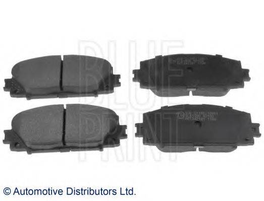 BLUE PRINT ADT342181 Комплект гальмівних колодок, дискове гальмо