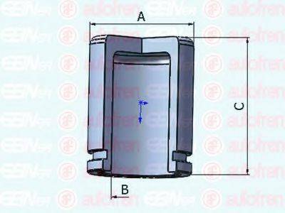 AUTOFREN SEINSA D025377 Поршень, корпус скоби гальма