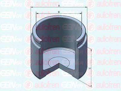 AUTOFREN SEINSA D025339 Поршень, корпус скоби гальма