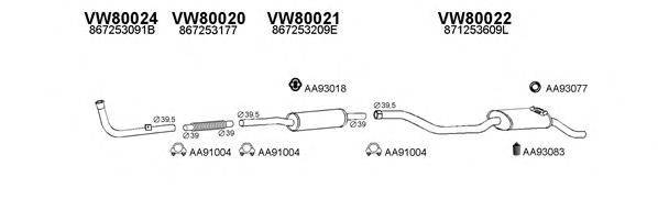 VENEPORTE 800162 Система випуску ОГ