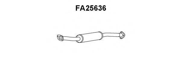 VENEPORTE FA25636 Передглушувач вихлопних газів