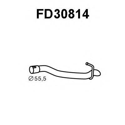 VENEPORTE FD30814 Труба вихлопного газу