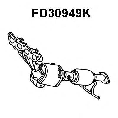 VENEPORTE FD30949K Каталізатор колектора