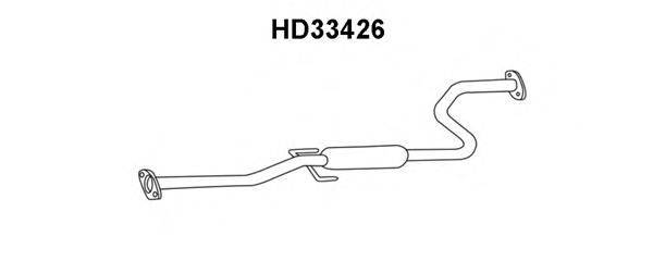 VENEPORTE HD33426 Передглушувач вихлопних газів