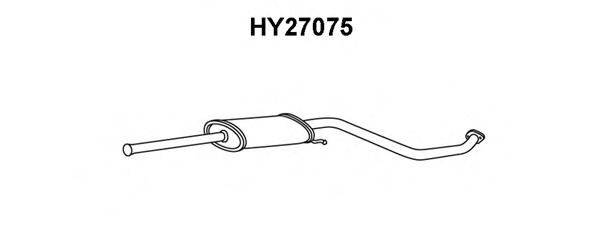 VENEPORTE HY27075 Передглушувач вихлопних газів