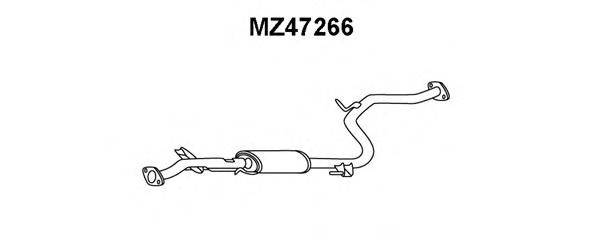 VENEPORTE MZ47266 Передглушувач вихлопних газів