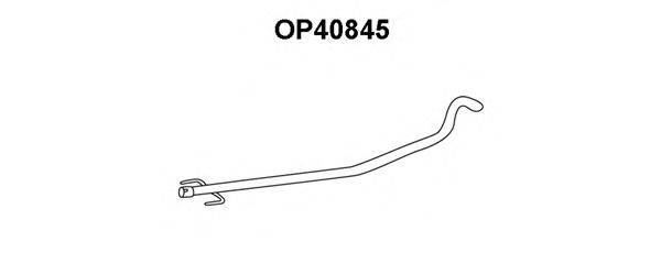 VENEPORTE OP40845 Труба вихлопного газу
