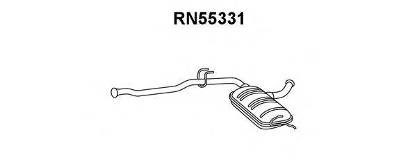 VENEPORTE RN55331 Передглушувач вихлопних газів