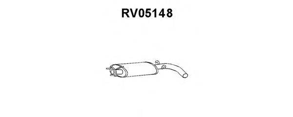 VENEPORTE RV05148 Передглушувач вихлопних газів