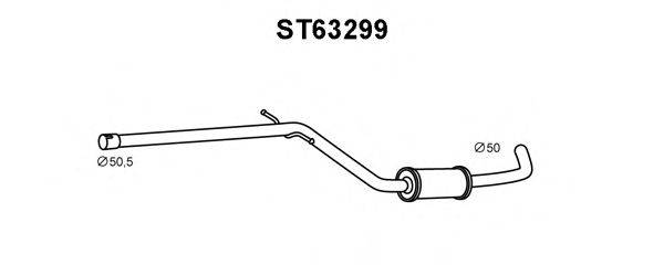 VENEPORTE ST63299 Передглушувач вихлопних газів
