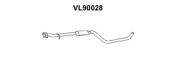 VENEPORTE VL90028 Передглушувач вихлопних газів