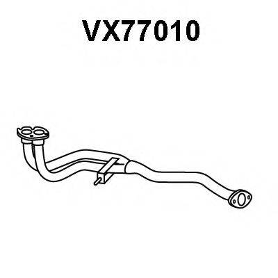 VENEPORTE VX77010 Труба вихлопного газу