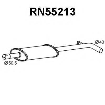 VENEPORTE RN55213 Передглушувач вихлопних газів