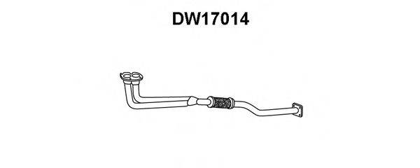 VENEPORTE DW17014 Труба вихлопного газу